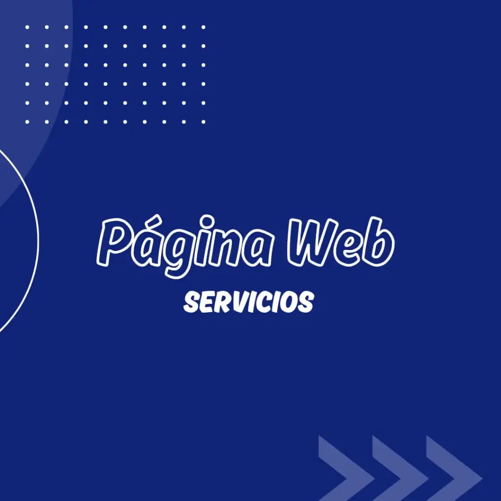Creación de Página WEB Servicios